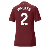 Manchester City Kyle Walker #2 Derde tenue Dames 2024-25 Korte Mouwen