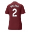 Manchester City Kyle Walker #2 Derde tenue Dames 2024-25 Korte Mouwen