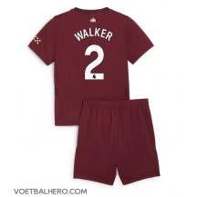 Manchester City Kyle Walker #2 Derde tenue Kids 2024-25 Korte Mouwen (+ broek)