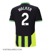 Manchester City Kyle Walker #2 Uit tenue 2024-25 Korte Mouwen