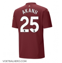 Manchester City Manuel Akanji #25 Derde tenue 2024-25 Korte Mouwen