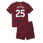 Manchester City Manuel Akanji #25 Derde tenue Kids 2024-25 Korte Mouwen (+ broek)