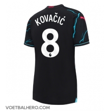 Manchester City Mateo Kovacic #8 Derde tenue Dames 2023-24 Korte Mouwen