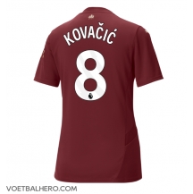 Manchester City Mateo Kovacic #8 Derde tenue Dames 2024-25 Korte Mouwen