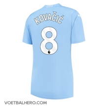 Manchester City Mateo Kovacic #8 Thuis tenue Dames 2023-24 Korte Mouwen