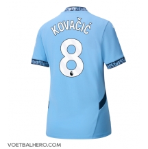 Manchester City Mateo Kovacic #8 Thuis tenue Dames 2024-25 Korte Mouwen