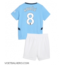 Manchester City Mateo Kovacic #8 Thuis tenue Kids 2024-25 Korte Mouwen (+ broek)