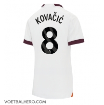 Manchester City Mateo Kovacic #8 Uit tenue Dames 2023-24 Korte Mouwen