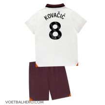 Manchester City Mateo Kovacic #8 Uit tenue Kids 2023-24 Korte Mouwen (+ broek)