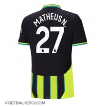 Manchester City Matheus Nunes #27 Uit tenue 2024-25 Korte Mouwen