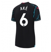 Manchester City Nathan Ake #6 Derde tenue Dames 2023-24 Korte Mouwen