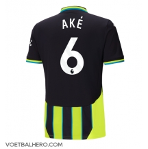 Manchester City Nathan Ake #6 Uit tenue 2024-25 Korte Mouwen