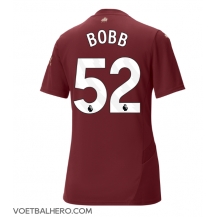 Manchester City Oscar Bobb #52 Derde tenue Dames 2024-25 Korte Mouwen