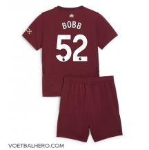 Manchester City Oscar Bobb #52 Derde tenue Kids 2024-25 Korte Mouwen (+ broek)