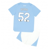 Manchester City Oscar Bobb #52 Thuis tenue Kids 2023-24 Korte Mouwen (+ broek)