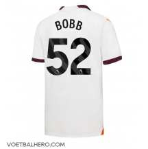 Manchester City Oscar Bobb #52 Uit tenue 2023-24 Korte Mouwen