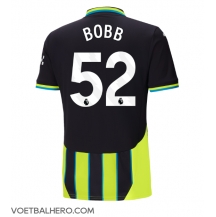 Manchester City Oscar Bobb #52 Uit tenue 2024-25 Korte Mouwen