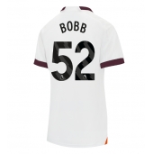 Manchester City Oscar Bobb #52 Uit tenue Dames 2023-24 Korte Mouwen