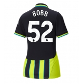 Manchester City Oscar Bobb #52 Uit tenue Dames 2024-25 Korte Mouwen