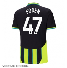 Manchester City Phil Foden #47 Uit tenue 2024-25 Korte Mouwen