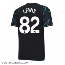 Manchester City Rico Lewis #82 Derde tenue 2023-24 Korte Mouwen