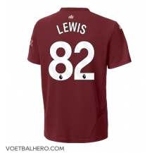 Manchester City Rico Lewis #82 Derde tenue 2024-25 Korte Mouwen