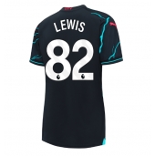 Manchester City Rico Lewis #82 Derde tenue Dames 2023-24 Korte Mouwen