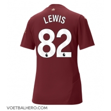 Manchester City Rico Lewis #82 Derde tenue Dames 2024-25 Korte Mouwen