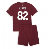 Manchester City Rico Lewis #82 Derde tenue Kids 2024-25 Korte Mouwen (+ broek)