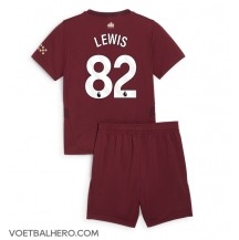 Manchester City Rico Lewis #82 Derde tenue Kids 2024-25 Korte Mouwen (+ broek)