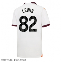 Manchester City Rico Lewis #82 Uit tenue 2023-24 Korte Mouwen