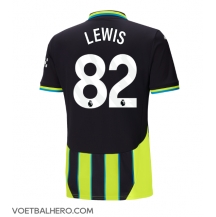 Manchester City Rico Lewis #82 Uit tenue 2024-25 Korte Mouwen