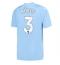 Manchester City Ruben Dias #3 Thuis tenue 2023-24 Korte Mouwen