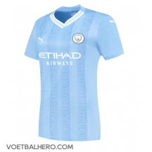 Manchester City Thuis tenue Dames 2023-24 Korte Mouwen