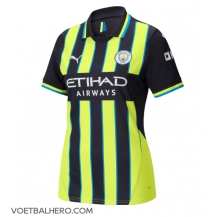 Manchester City Uit tenue Dames 2024-25 Korte Mouwen