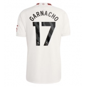 Manchester United Alejandro Garnacho #17 Derde tenue 2023-24 Korte Mouwen