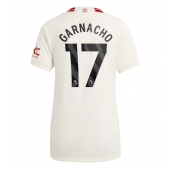 Manchester United Alejandro Garnacho #17 Derde tenue Dames 2023-24 Korte Mouwen