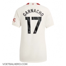 Manchester United Alejandro Garnacho #17 Derde tenue Dames 2023-24 Korte Mouwen