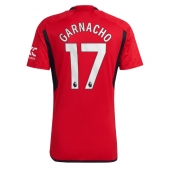 Manchester United Alejandro Garnacho #17 Thuis tenue 2023-24 Korte Mouwen