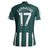 Manchester United Alejandro Garnacho #17 Uit tenue 2023-24 Korte Mouwen