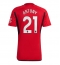 Manchester United Antony #21 Thuis tenue 2023-24 Korte Mouwen