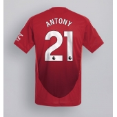 Manchester United Antony #21 Thuis tenue 2024-25 Korte Mouwen