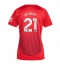 Manchester United Antony #21 Thuis tenue Dames 2024-25 Korte Mouwen