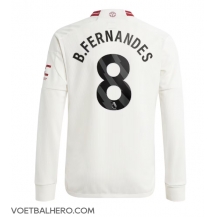 Manchester United Bruno Fernandes #8 Derde tenue 2023-24 Lange Mouwen