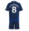 Manchester United Bruno Fernandes #8 Uit tenue Kids 2024-25 Korte Mouwen (+ broek)