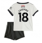 Manchester United Casemiro #18 Derde tenue Kids 2024-25 Korte Mouwen (+ broek)