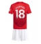 Manchester United Casemiro #18 Thuis tenue Kids 2024-25 Korte Mouwen (+ broek)