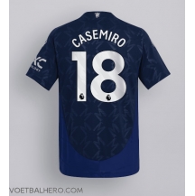 Manchester United Casemiro #18 Uit tenue 2024-25 Korte Mouwen