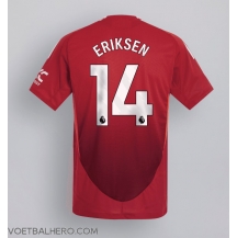 Manchester United Christian Eriksen #14 Thuis tenue 2024-25 Korte Mouwen