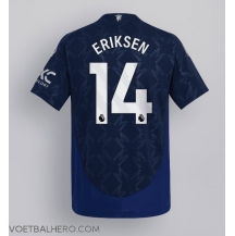 Manchester United Christian Eriksen #14 Uit tenue 2024-25 Korte Mouwen